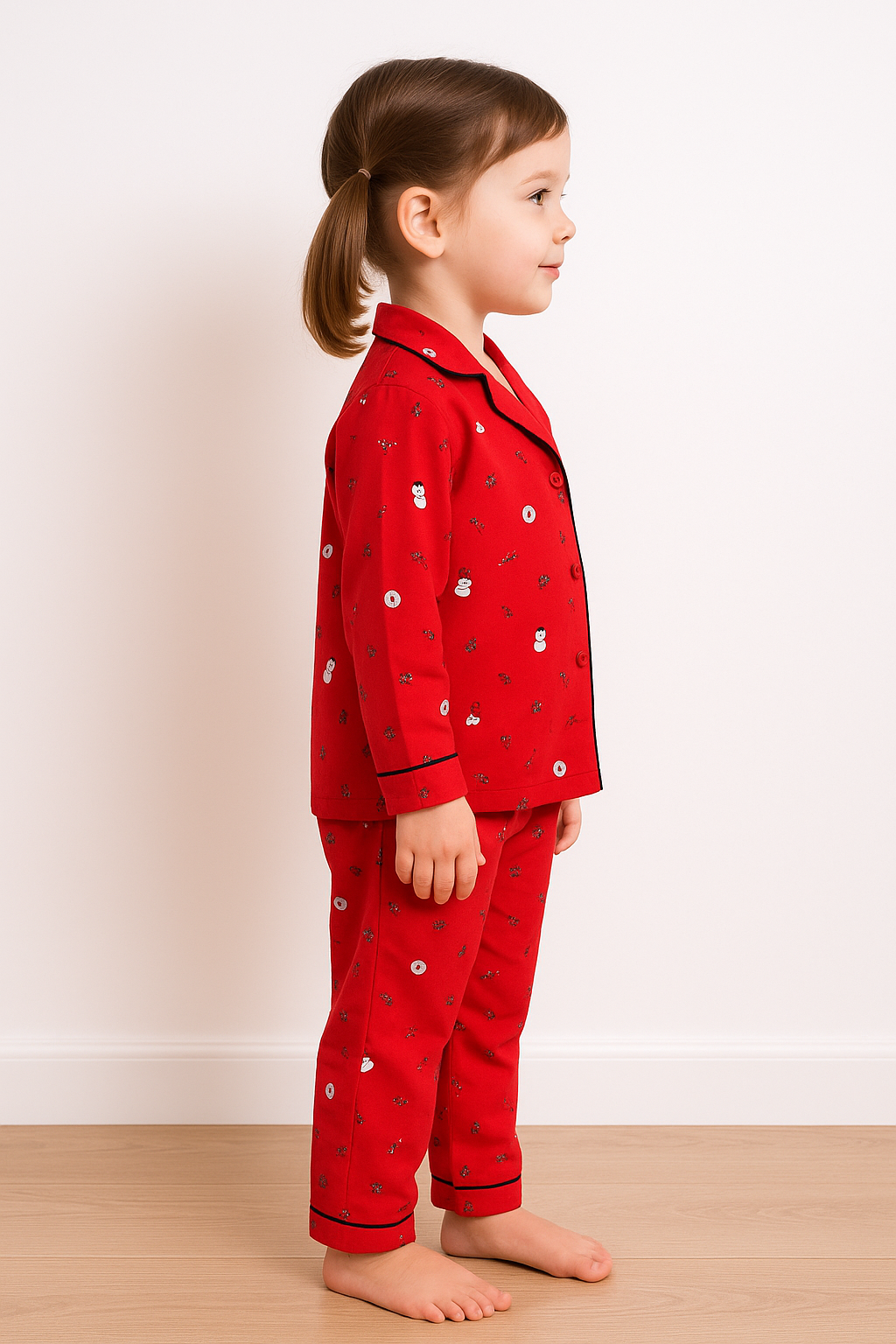 Crimson Cuddles Sleepwear - Image 3