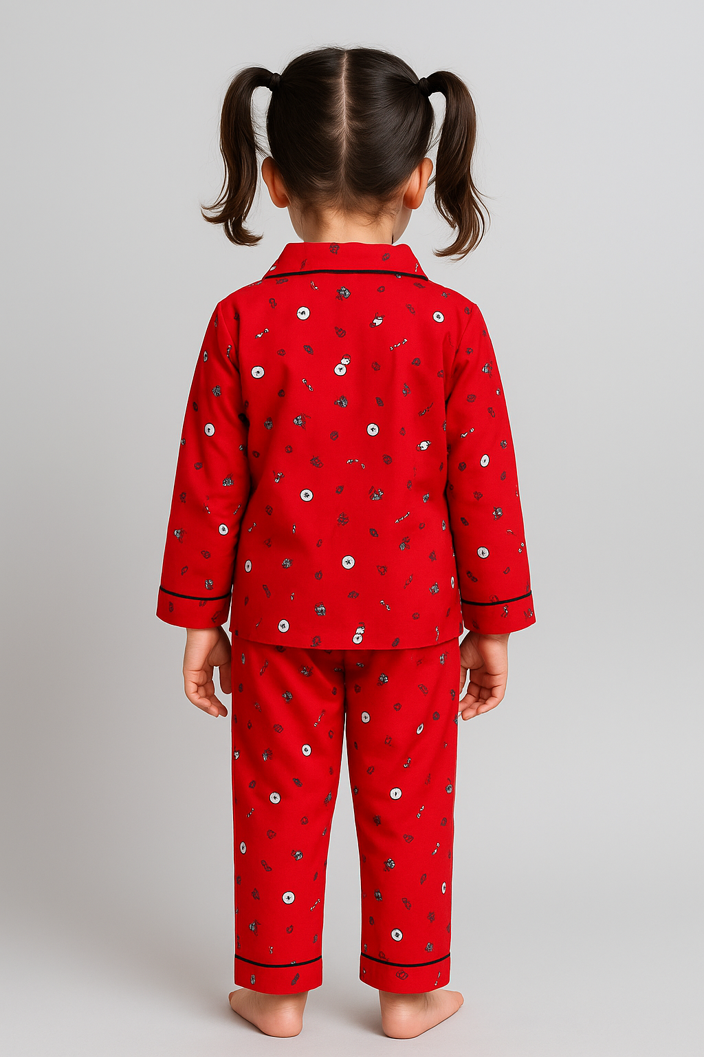Crimson Cuddles Sleepwear - Image 2