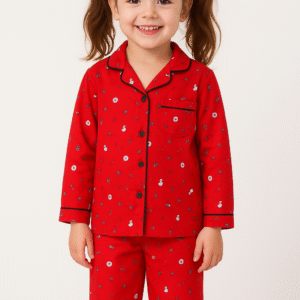 Crimson Cuddles Sleepwear