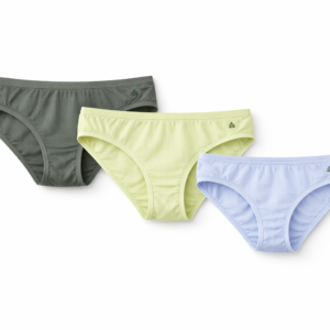 Women’s Soft Ribbed Panties Pack of 3 | Muladhara Eco Clothing