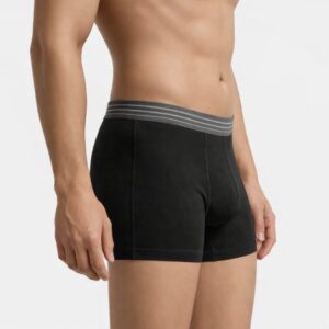 Premium Men’s Cotton Stretch Trunk Boxer Briefs – Soft Breathable Innerwear (Pack of 3)