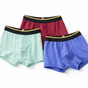 Muladhara Eco Clothing Men’s Cotton Lycra Trunks Pack of 3 – Ultra Soft, Breathable & 4-Way Stretch Underwear