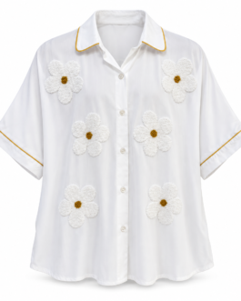 Muladhara Floral Bloom Kaftan Shirt