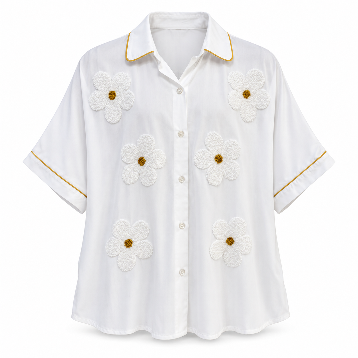 Muladhara Floral Bloom Kaftan Shirt